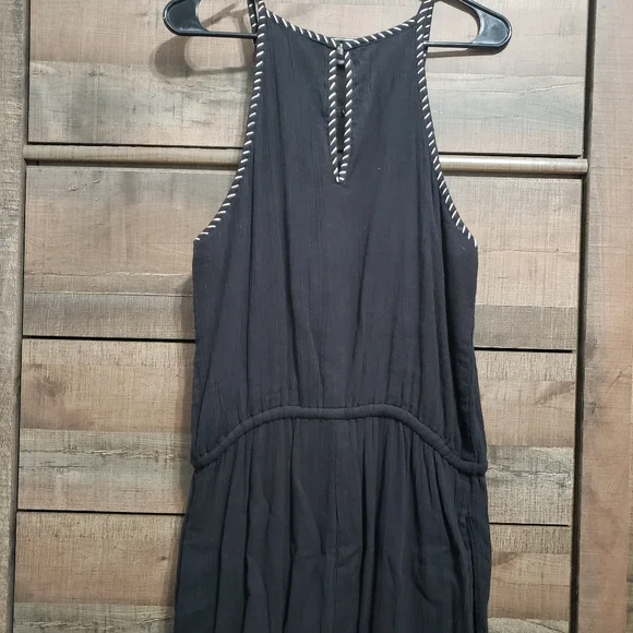 Anthro Jumpsuit with Beaded Embellishments - Picture 4 of 16